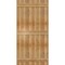 Ekena Millwork Joined Board-n-Batten Shutters, Rough Sawn Western Red Cedar, 32 1/4W x 66H, PR RBJ06S32X066RWR - alternate 4